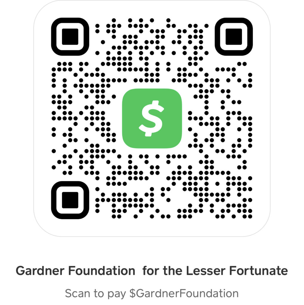 It is very simple to donate to support the cause that you like by simply using your phone to scan the code and donate with your mobile device.